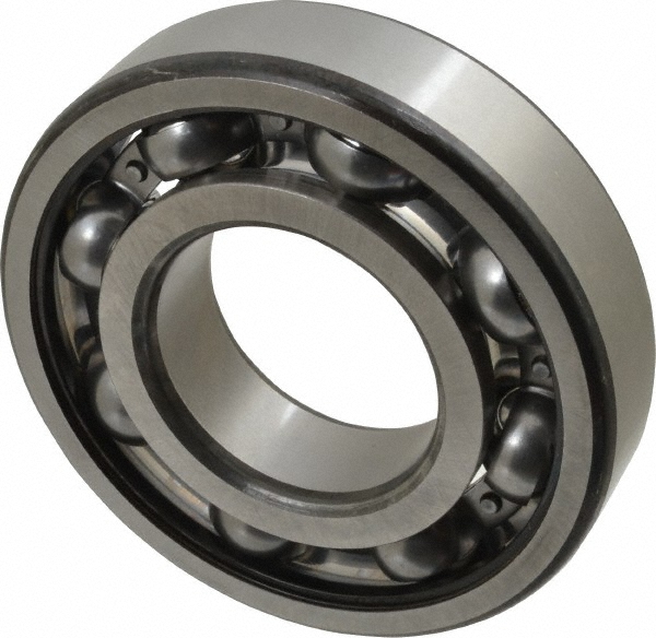 Deep Groove Ball Bearing: 130 mm OD, Open - Bearing Number 6312