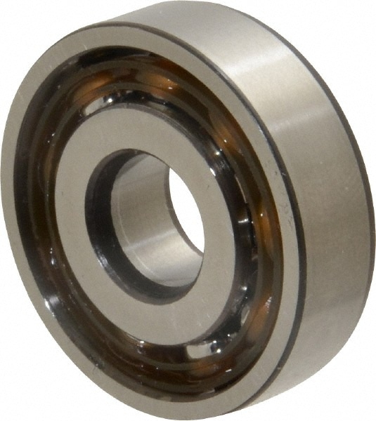 SKF 7200 BEP Angular Contact Ball Bearing: 10 mm Bore Dia, 30 mm OD, 9 mm OAW, Without Flange Image