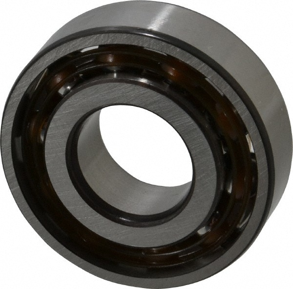 SKF 7203 BECBP Angular Contact Ball Bearing: 17 mm Bore Dia, 40 mm OD, 12 mm OAW, Without Flange Image