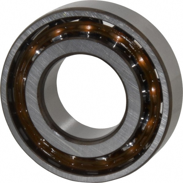 SKF 7205 BEP Angular Contact Ball Bearing: 25 mm Bore Dia, 52 mm OD, 15 mm OAW, Without Flange Image