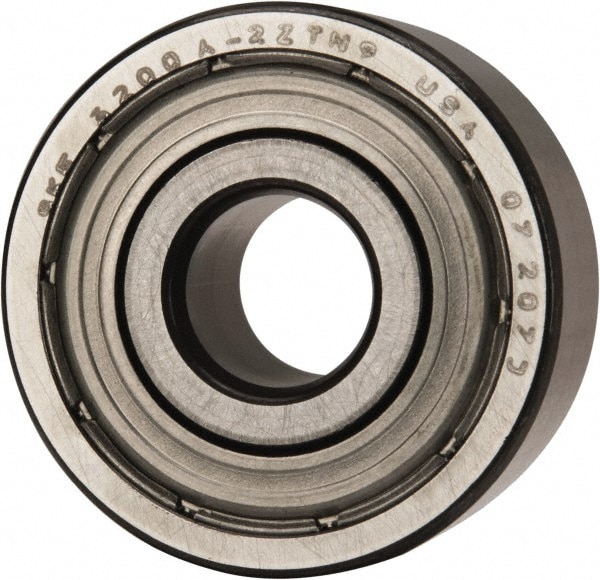 SKF 3200 A-2ZTN9 Angular Contact Ball Bearing: 10 mm Bore Dia, 30 mm OD, 14 mm OAW, Without Flange Image