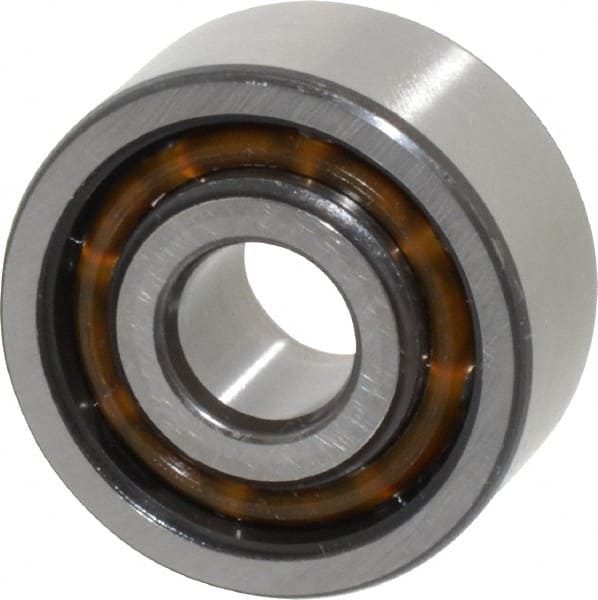 SKF 3200 ATN9 Angular Contact Ball Bearing: 10 mm Bore Dia, 30 mm OD, 14 mm OAW, Without Flange 