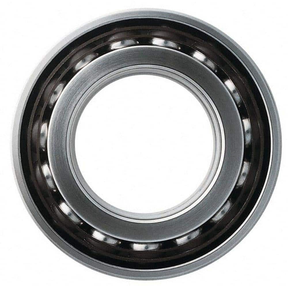 SKF 3310 A-2Z Angular Contact Ball Bearing: 50 mm Bore Dia, 110 mm OD, 44.4 mm OAW, Without Flange 