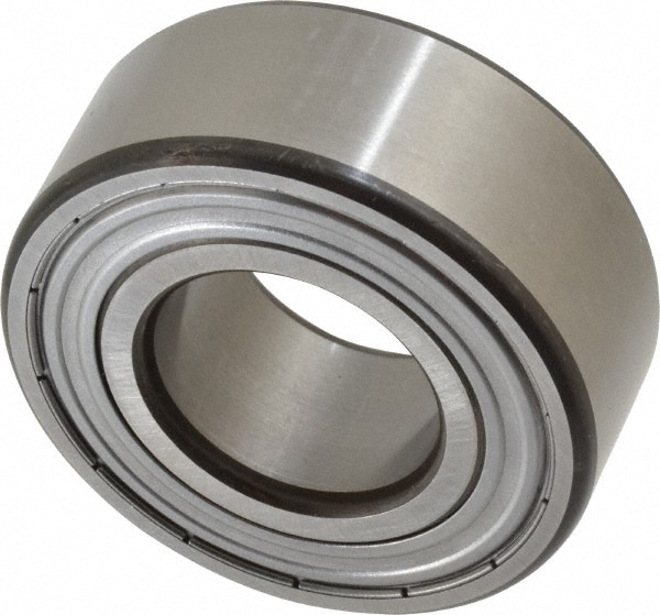 SKF 3205 A-2Z/C3 Angular Contact Ball Bearing: 25 mm Bore Dia, 52 mm OD, 20.6 mm OAW, Without Flange Image