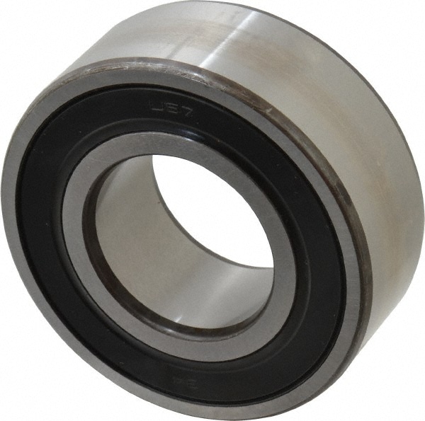 SKF 3207 A-2RS1 Angular Contact Ball Bearing: 35 mm Bore Dia, 72 mm OD, 27 mm OAW, Without Flange Image