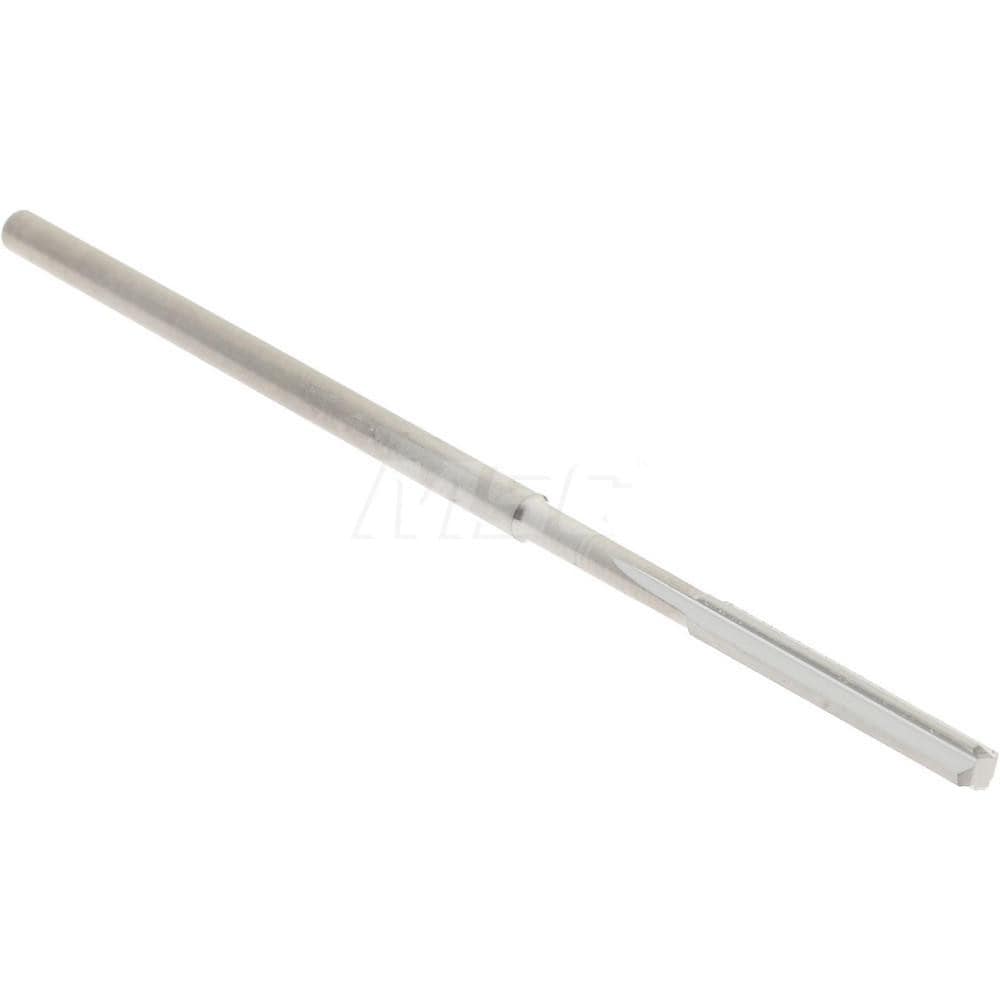 Hertel 500-0000525 Chucking Reamer: 0.0525" Dia, 1-1/2" OAL, 3/8" Flute Length, Straight Shank, Solid Carbide Image