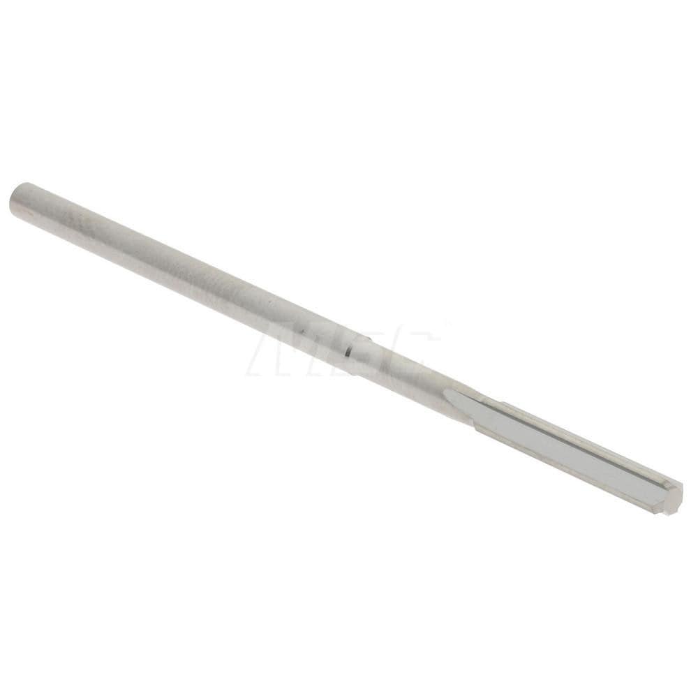 Hertel 45674553 Chucking Reamer: 0.0865" Dia, 2" OAL, 1/2" Flute Length, Straight Shank, Solid Carbide Image