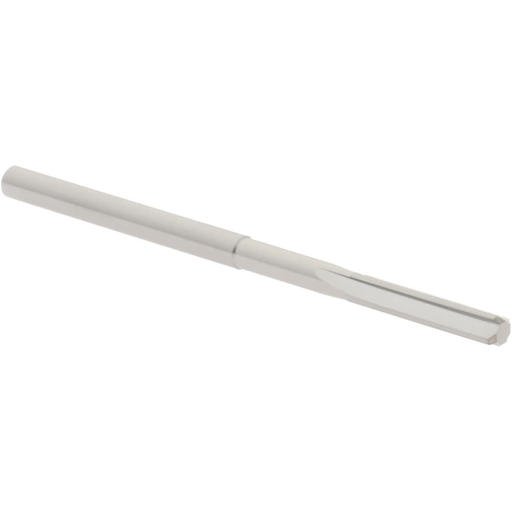 Hertel 45674751 Chucking Reamer: 0.1245" Dia, 2-1/4" OAL, 5/8" Flute Length, Straight Shank, Solid Carbide Image