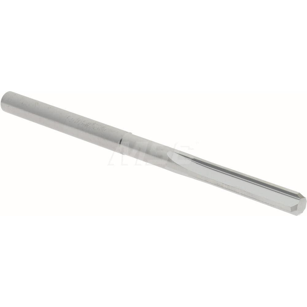 Hertel 45674942 Chucking Reamer: 0.169" Dia, 2-3/4" OAL, 7/8" Flute Length, Straight Shank, Solid Carbide Image