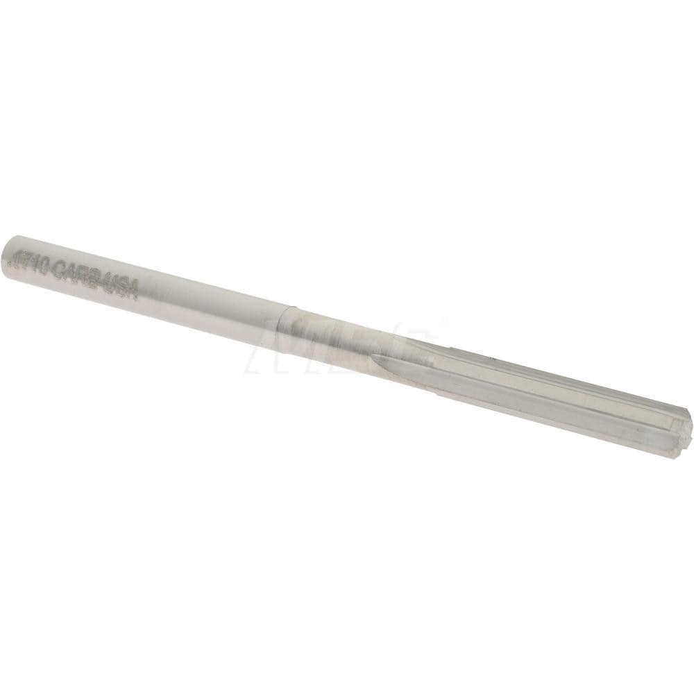 Hertel 45674959 Chucking Reamer: 0.171" Dia, 2-3/4" OAL, 7/8" Flute Length, Straight Shank, Solid Carbide Image