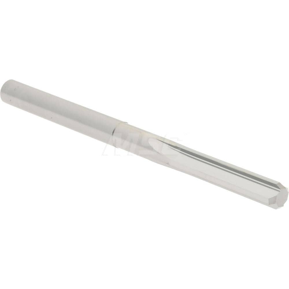 Hertel 45675329 Chucking Reamer: 0.218" Dia, 3" OAL, 1" Flute Length, Straight Shank, Solid Carbide Image