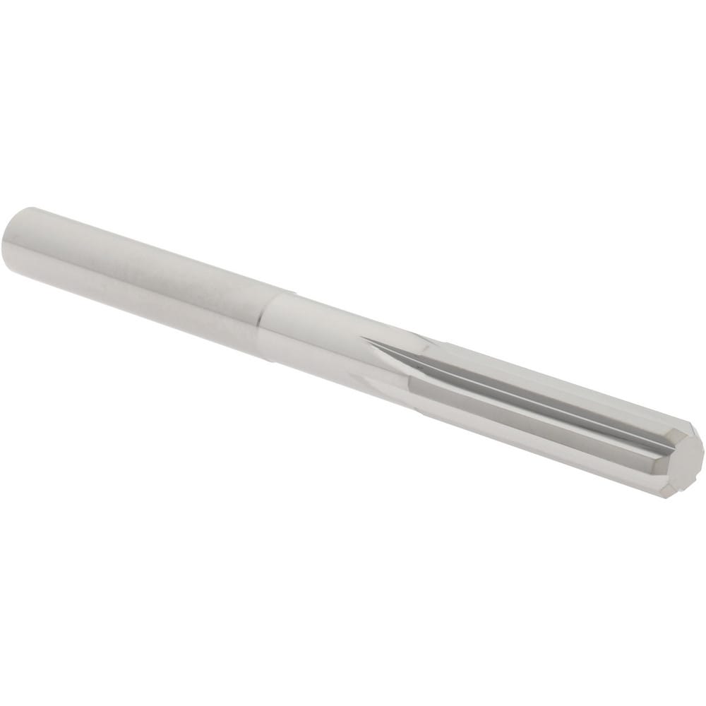 Hertel 45675733 Chucking Reamer: 0.274" Dia, 3-1/4" OAL, 1-1/8" Flute Length, Straight Shank, Solid Carbide Image