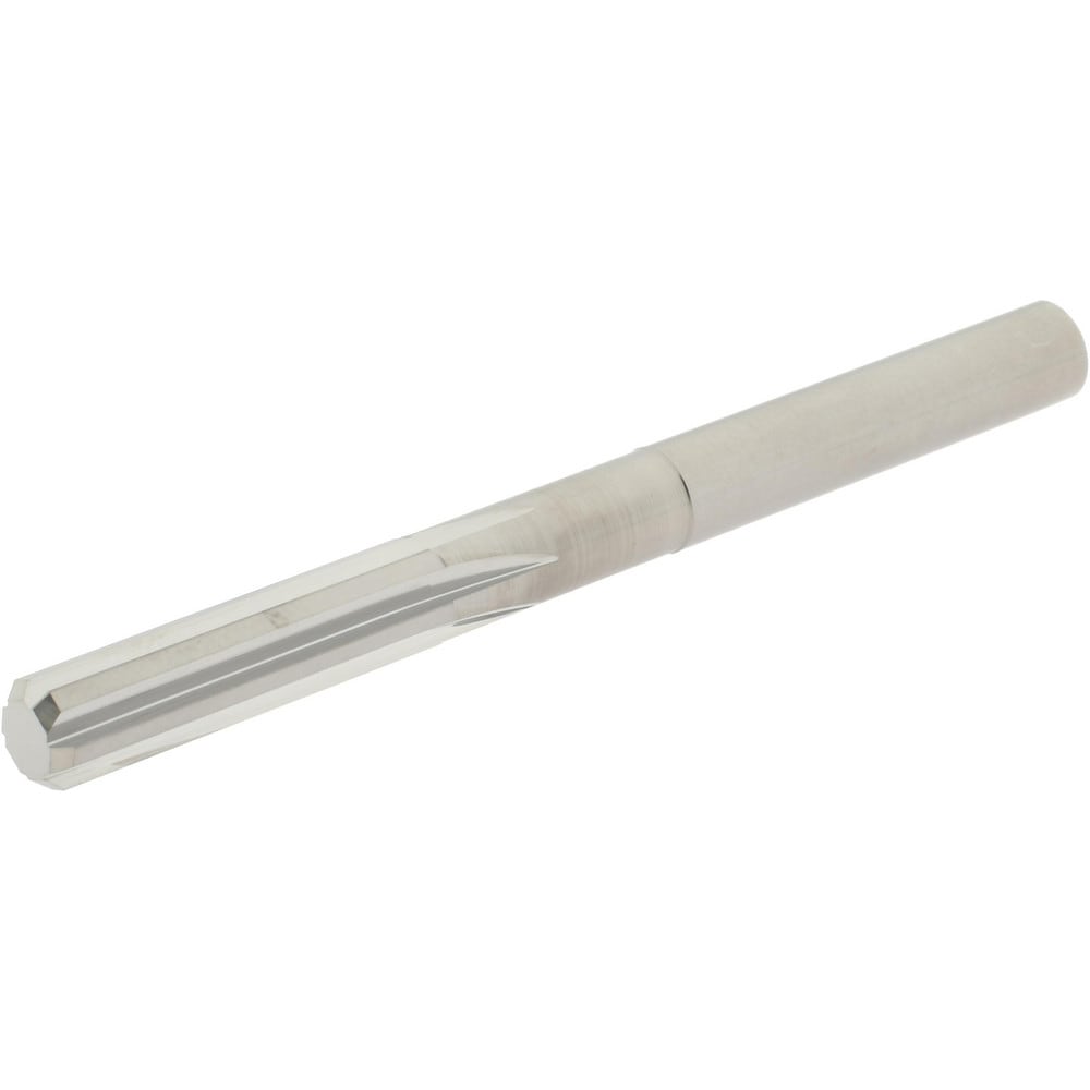 Hertel 45675741 Chucking Reamer: 0.276" Dia, 3-1/4" OAL, 1-1/8" Flute Length, Straight Shank, Solid Carbide Image