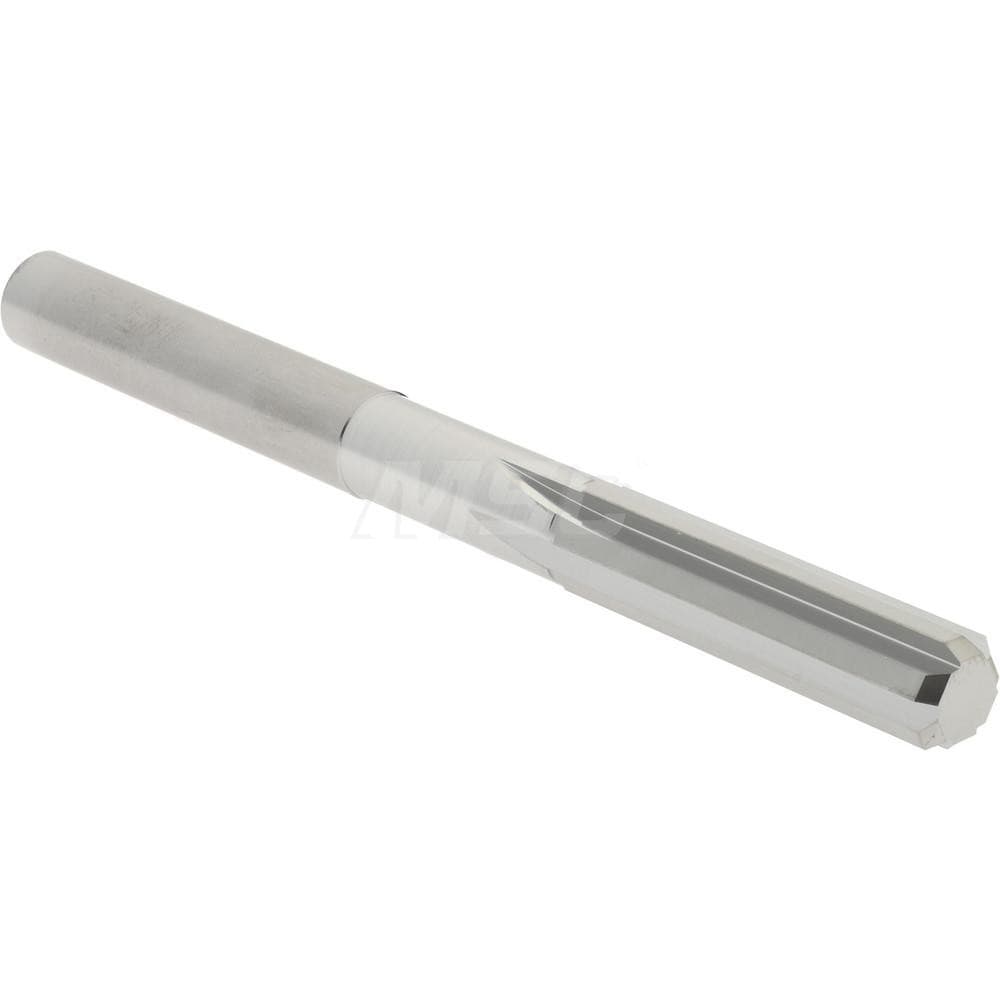 Hertel 45675816 Chucking Reamer: 0.286" Dia, 3-1/4" OAL, 1-1/8" Flute Length, Straight Shank, Solid Carbide Image