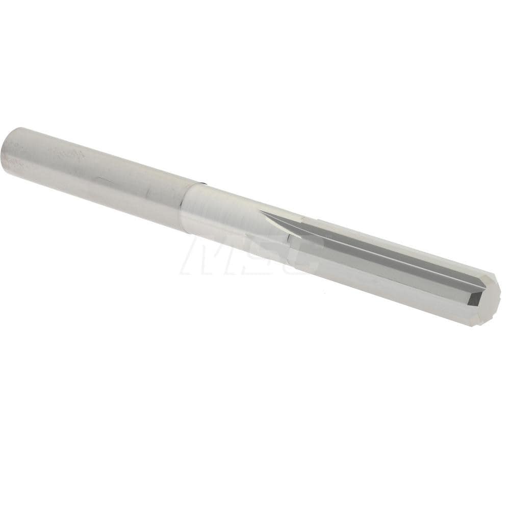 Hertel 45675873 Chucking Reamer: 0.294" Dia, 3-1/4" OAL, 1-1/8" Flute Length, Straight Shank, Solid Carbide Image