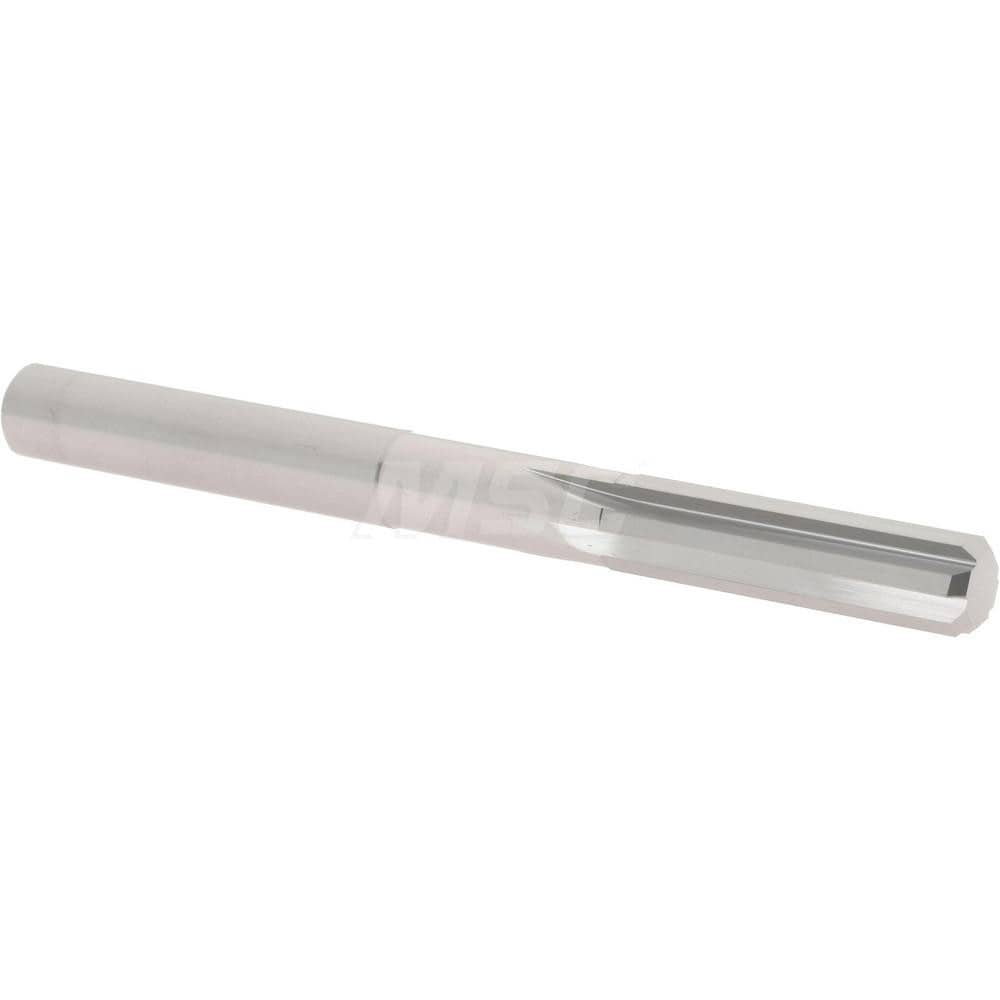 Hertel 45675923 Chucking Reamer: 0.3" Dia, 3-1/4" OAL, 1-1/8" Flute Length, Straight Shank, Solid Carbide Image