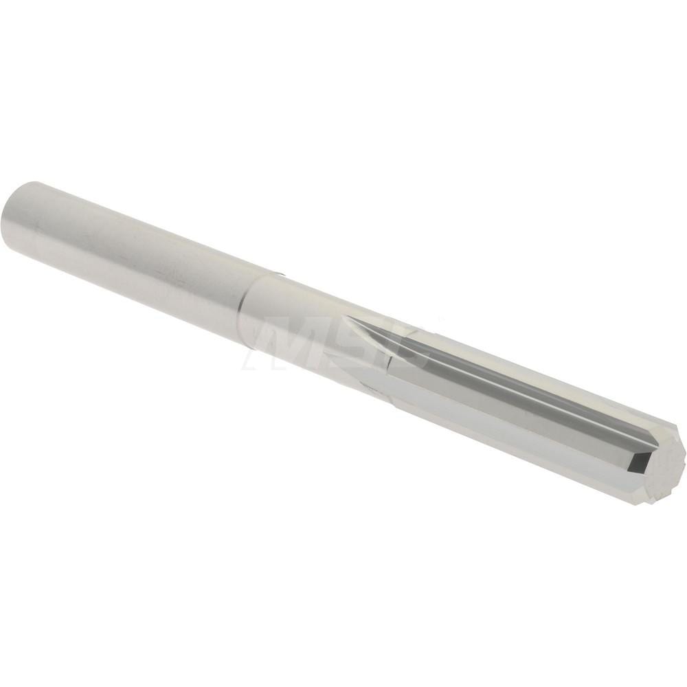 Hertel 45675956 Chucking Reamer: 0.304" Dia, 3-1/4" OAL, 1-1/8" Flute Length, Straight Shank, Solid Carbide Image