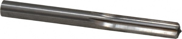 Hertel 500-0003080 Chucking Reamer: 0.308" Dia, 3-1/4" OAL, 1-1/8" Flute Length, Straight Shank, Solid Carbide Image