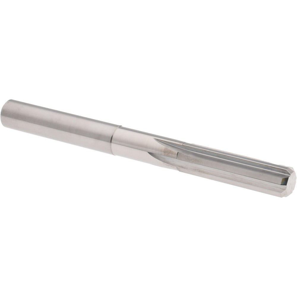 Hertel 45676004 Chucking Reamer: 0.309" Dia, 3-1/4" OAL, 1-1/8" Flute Length, Straight Shank, Solid Carbide Image