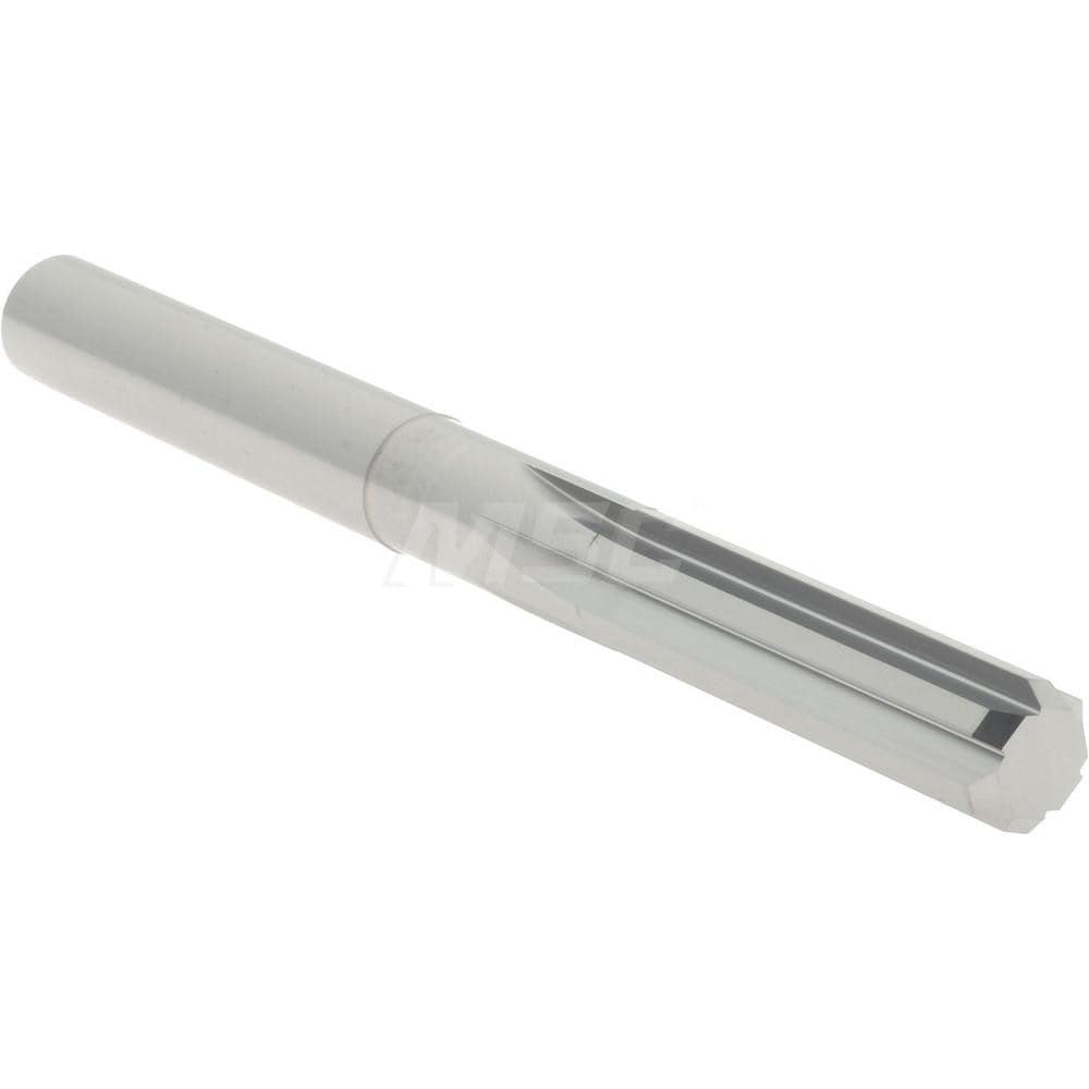 Hertel 45676053 Chucking Reamer: 0.318" Dia, 3-1/2" OAL, 1-1/4" Flute Length, Straight Shank, Solid Carbide Image