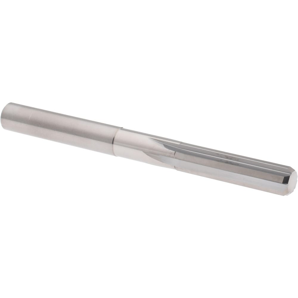 Hertel 45676087 Chucking Reamer: 0.322" Dia, 3-1/2" OAL, 1-1/4" Flute Length, Straight Shank, Solid Carbide Image