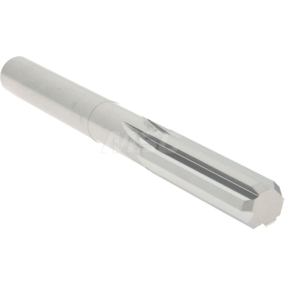 Hertel 45676103 Chucking Reamer: 0.325" Dia, 3-1/2" OAL, 1-1/4" Flute Length, Straight Shank, Solid Carbide Image