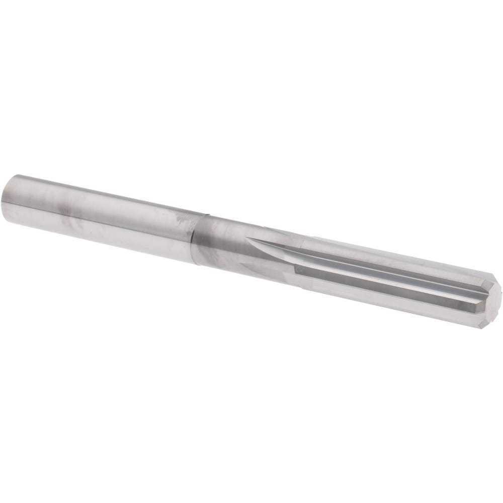 Hertel 45676202 Chucking Reamer: 0.336" Dia, 3-1/2" OAL, 1-1/4" Flute Length, Straight Shank, Solid Carbide Image