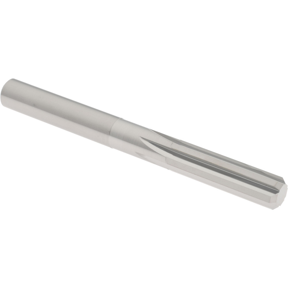 Hertel 45676327 Chucking Reamer: 0.35" Dia, 3-1/2" OAL, 1-1/4" Flute Length, Straight Shank, Solid Carbide Image