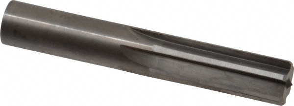 Hertel 45677127 Chucking Reamer: 0.631" Dia, 4" OAL, 1-3/4" Flute Length, Straight Shank, Solid Carbide Image