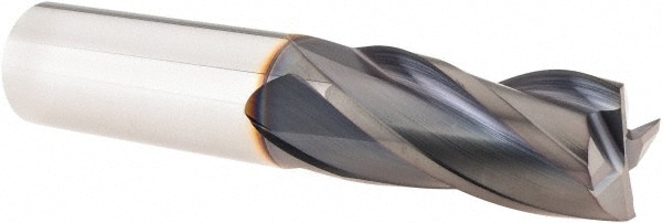 Guhring 9031530190500 Square End Mill: 3/4 Dia, 1-1/2 LOC, 3/4 Shank Dia, 4 OAL, 4 Flutes, Solid Carbide Image