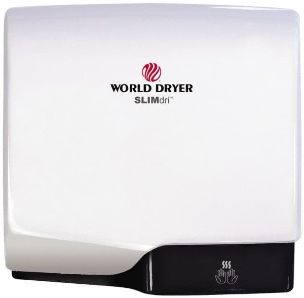 World Dryer L-974A 950 Watt White Finish Electric Hand Dryer 