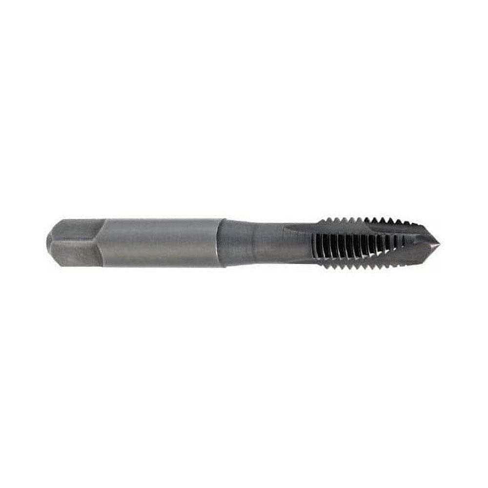 Cleveland C57632 Spiral Point Tap: 7/16-14, UNC, 3 Flutes, Plug, 2B, High Speed Steel, Oxide Finish Image