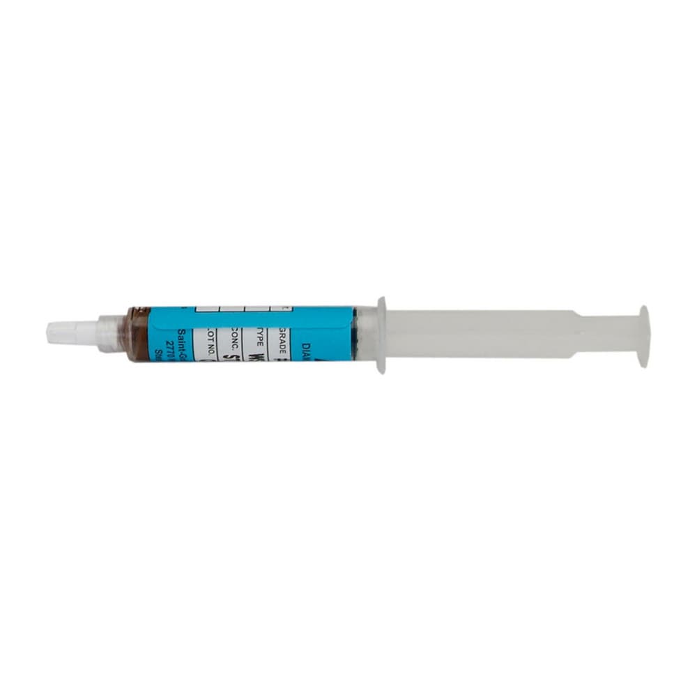5 Gram Plastic Syringe Brown Winter 45 - Fine Diamond Lapping Compound