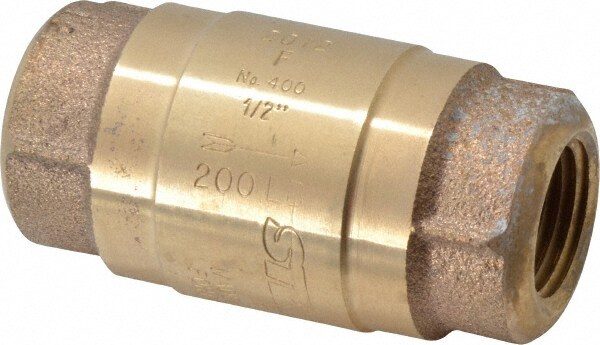 Check Valve: 1/2" Pipe