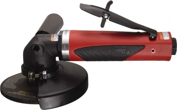 Sioux Tools SWG10S124 Air Angle Grinder: 4" Wheel Dia, 12,000 RPM 