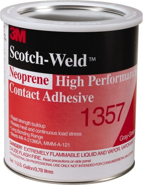 Contact Adhesive Glue: 1 gal Can, Light Yellow