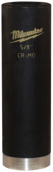 Impact Socket: 3/8" Drive, 5/8" Socket, Hex Drive