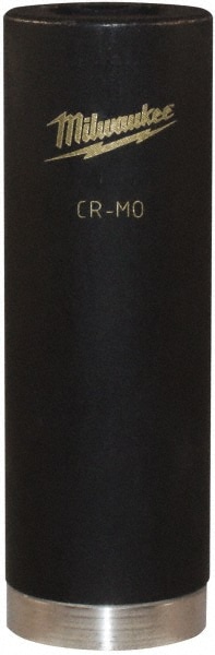 Impact Socket: 1/2" Drive, 1-1/8" Socket, Hex Drive