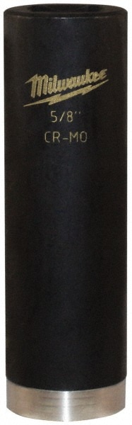 Impact Socket: 1/2" Drive, 5/8" Socket, Hex Drive