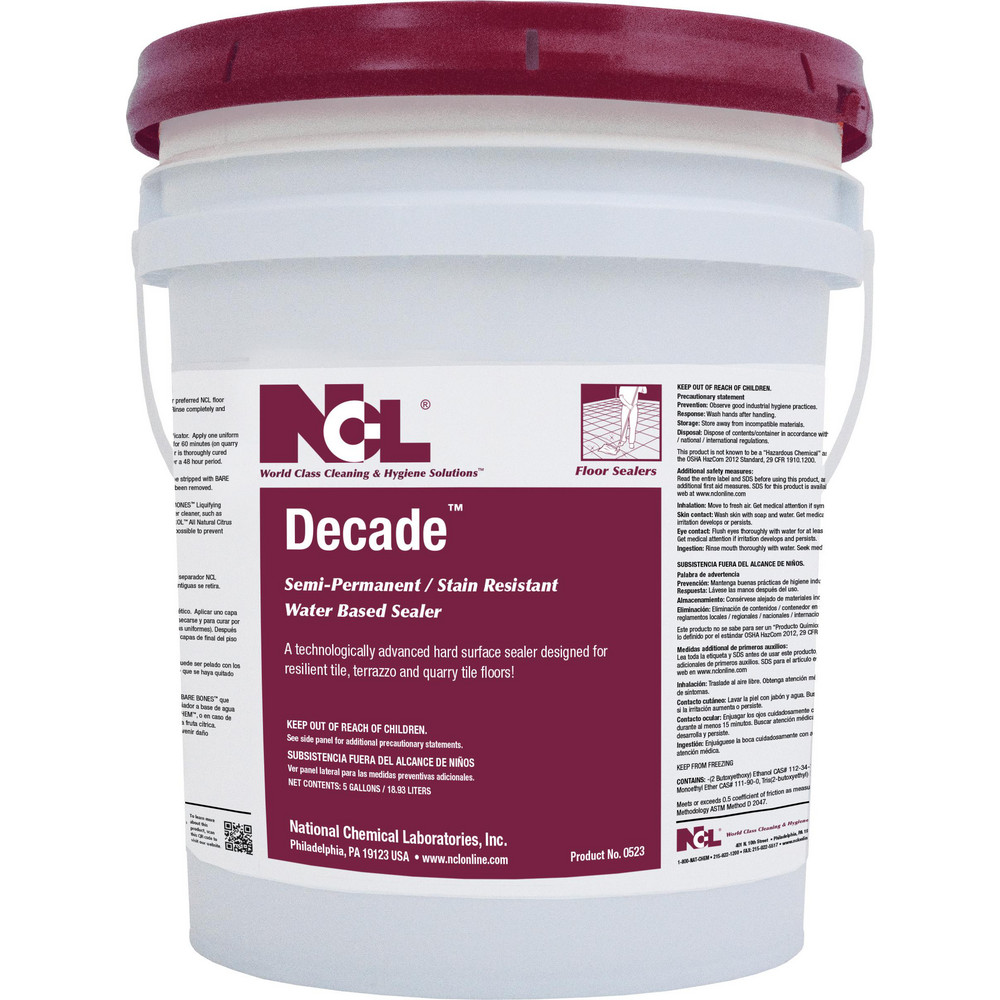 National Chemical Laboratories Floor Cleaners Strippers Sealers Product Type Floor Sealer Container Type Pail Part 052321 National Chemical Laboratories Floor Cleaners Strippers Sealers Product Type Floor Sealer Container Type Pail Part 052321