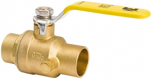 Value Collection 107-554NL Side Drain Manual Ball Valve: 3/4" Pipe, Full Port Image