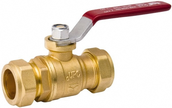 Value Collection 107-024NL Standard Manual Ball Valve: 3/4" Pipe, Full Port Image