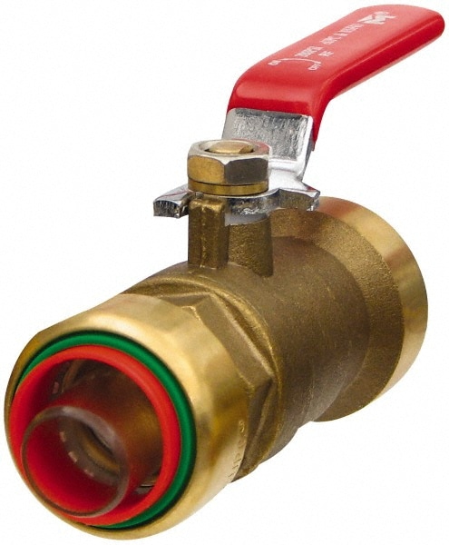 Value Collection 1107-065 Standard Manual Ball Valve: 1" Pipe, Full Port Image