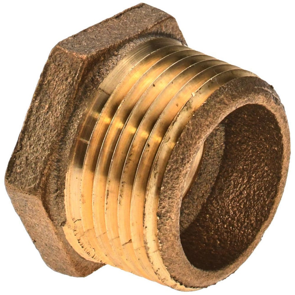 Value Collection Brass Pipe Bushing 1 X 12 Fitting Mpt Class 125 Msc Direct 6864