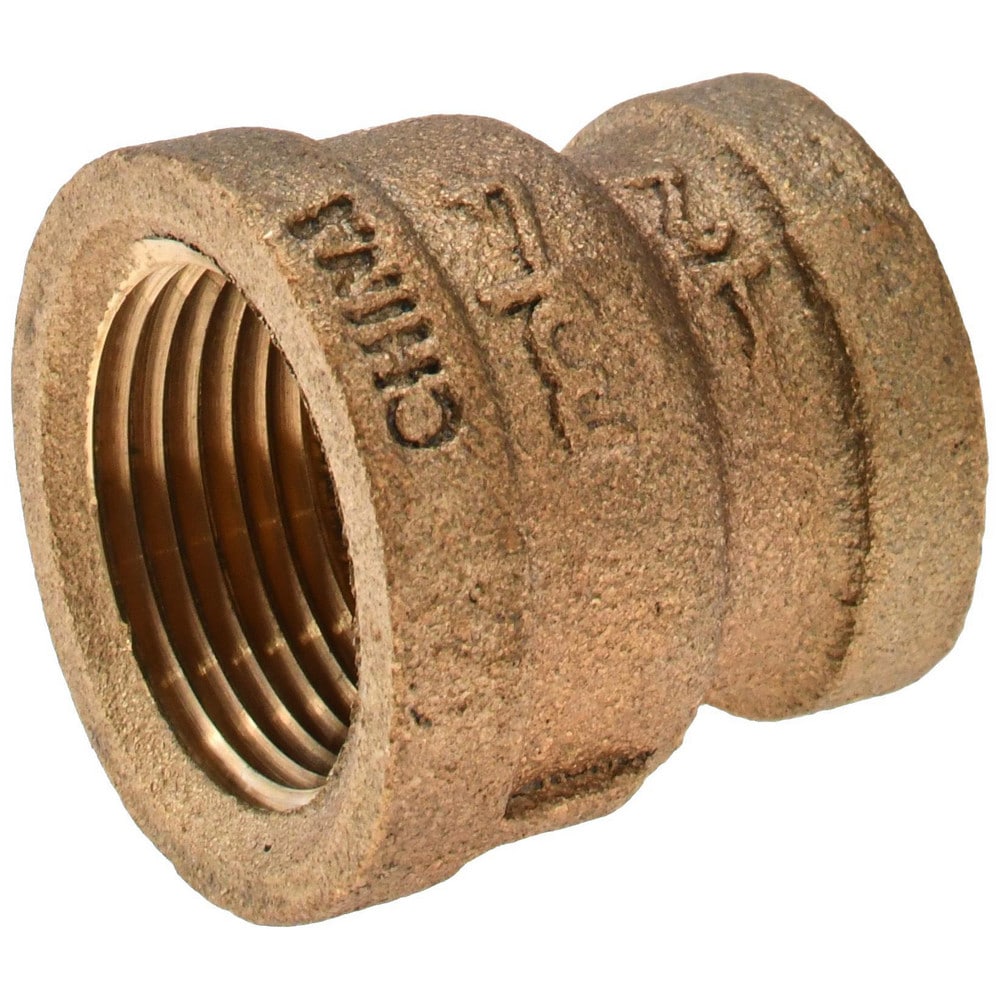 Value Collection Brass Pipe Reducing Coupling 34 X 12 Fitting Mpt Class 125 Msc 0944