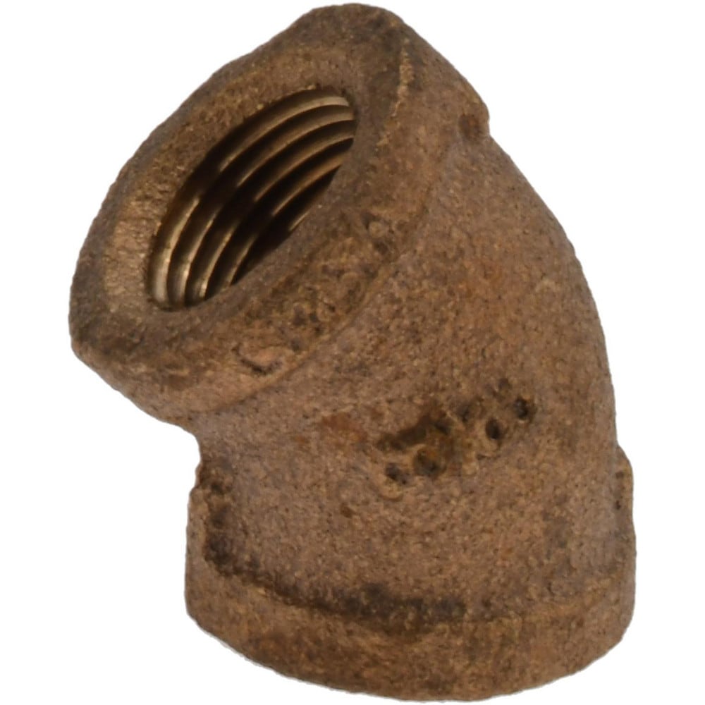 Brass Pipe 45 ° Elbow: 3/8" Fitting, MPT, Class 125