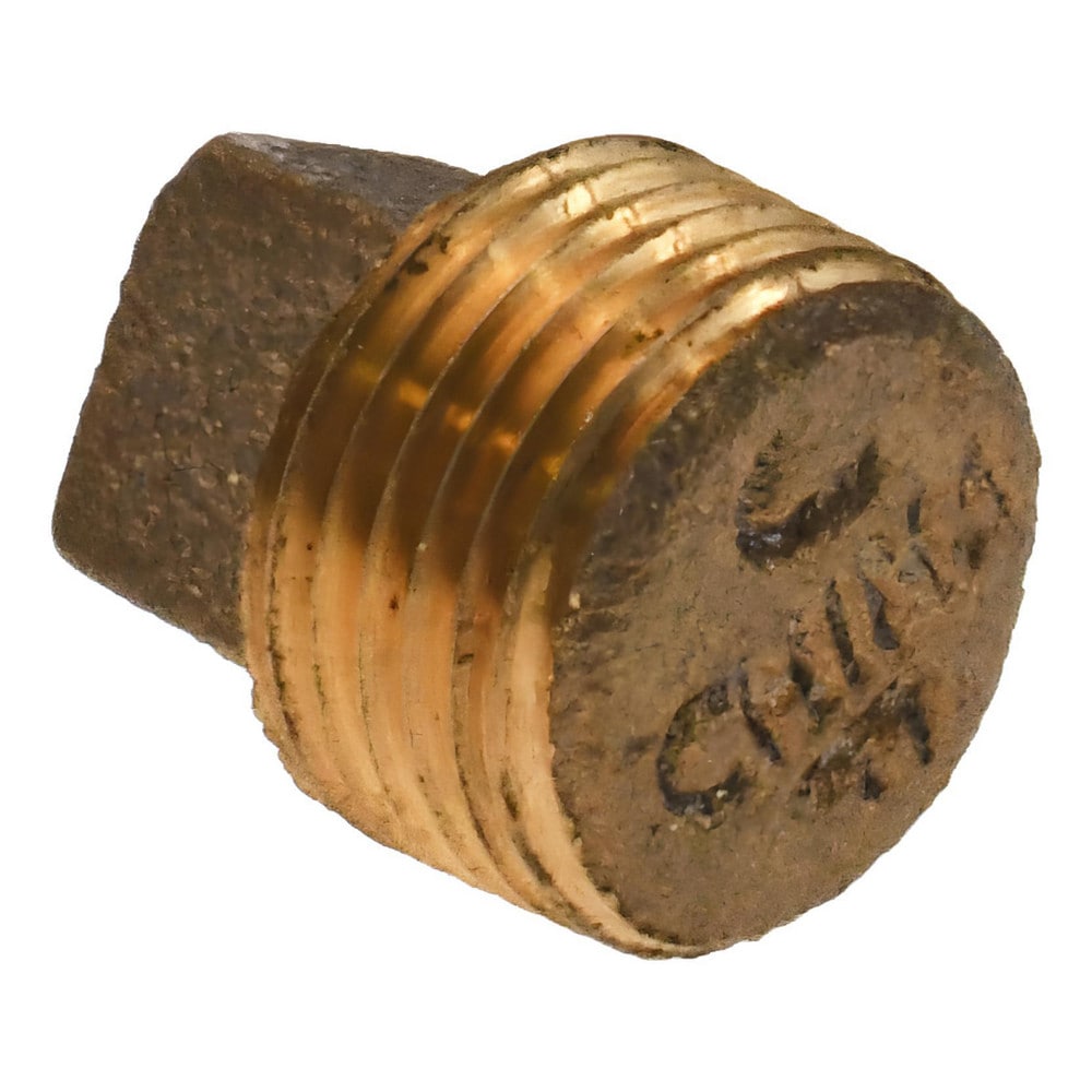 Value Collection Brass Pipe Plug 38 Fitting Mpt Class 125 Msc Industrial Supply Co 5503