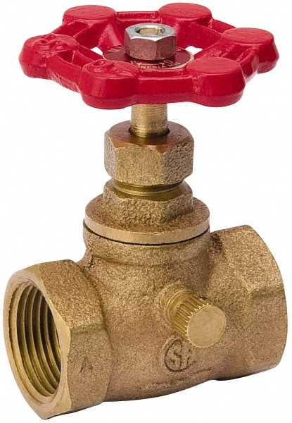 Value Collection 105-104NL 3/4" Pipe, 125 psi WOG Rating, Brass Stop & Waste Valve Image