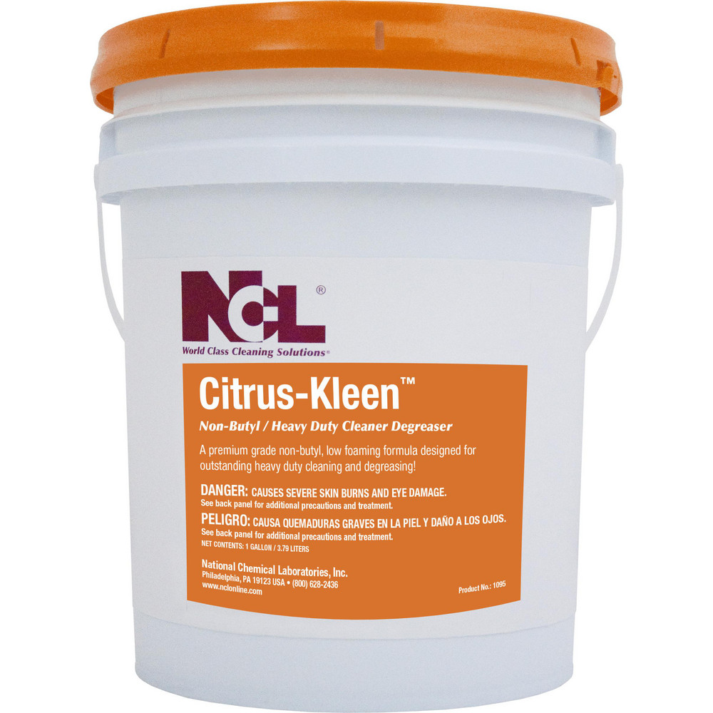 Cleaner &/Degreaser Degreaser: 5 gal, Pail, Concentrated - Liquid, Concentrated, Citrus Scent, for Various
