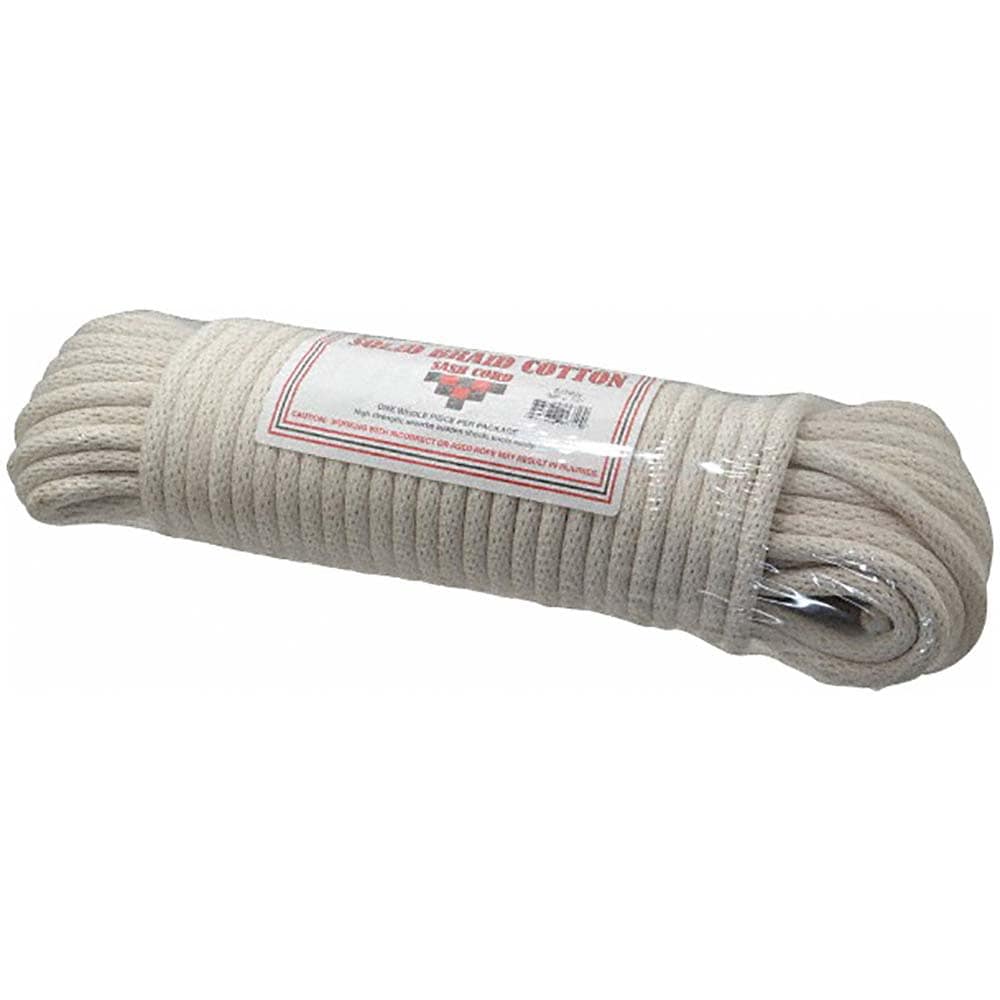 Sash-Cord Twine: Cotton, Natural Color